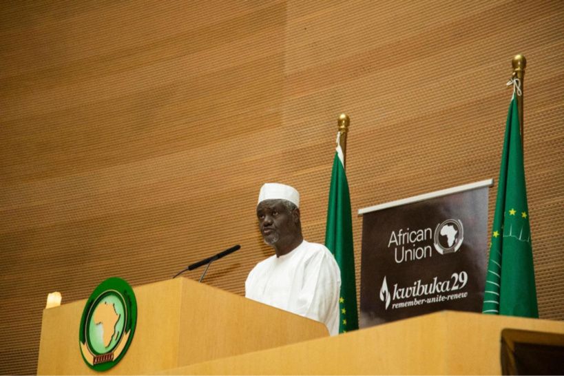 Le président de la Commission de l’Union africaine, Moussa Faki Mahamat. © CUA