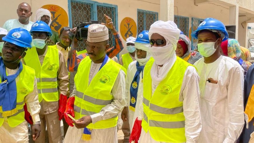 Al-Bihera Tchad finance la réfection du siège du MPS dans le Ouaddaï