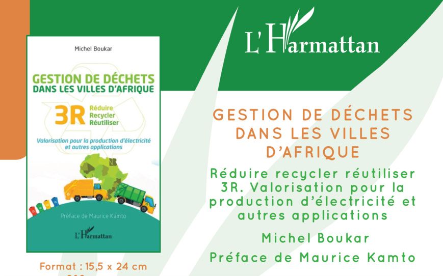 Gestion des déchets en Afrique : Boukar Michel publie un livre qui invite à l'action