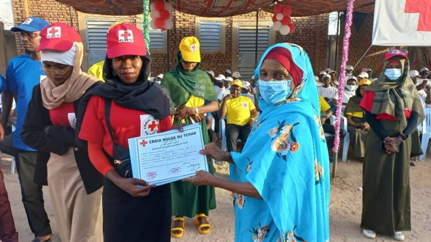 Tchad : au Ouaddaï, les volontaires de la Croix-Rouge célèbrent la journée internationale