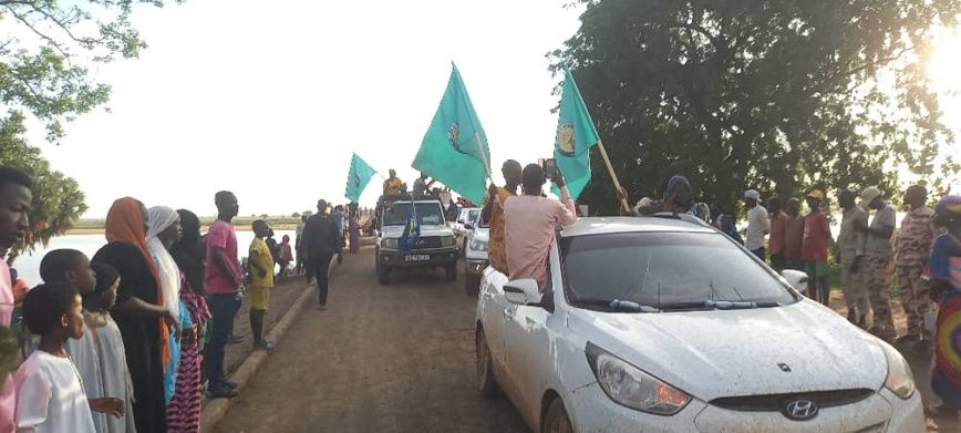 Tchad : une importante délégation de la Tandjile-Ouest rallie Laï pour accueillir le président