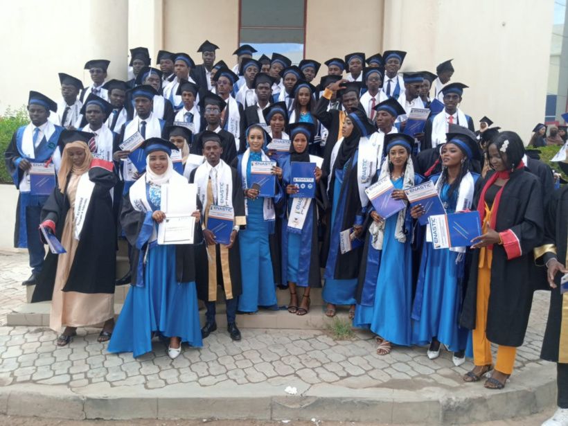 Tchad : remise des parchemins aux lauréats de la 3ème promotion de l'ENASTIC