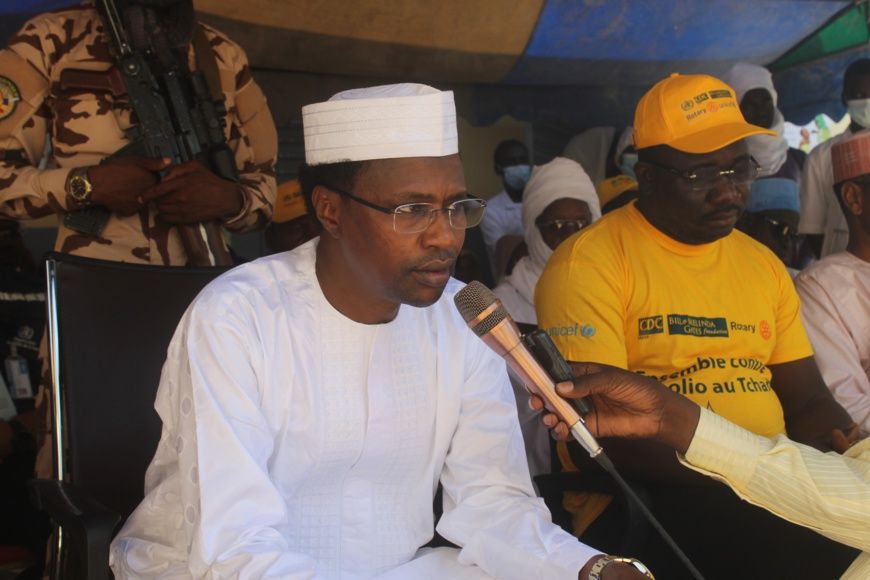 Tchad : coup d'envoi de la vaccination contre la poliomyélite et de la supplémentation en vitamine A à Mao