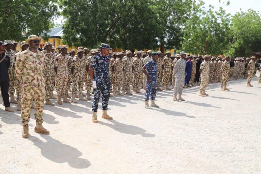 Des soldats nigérians. Illustration © HQ Nigeria Army