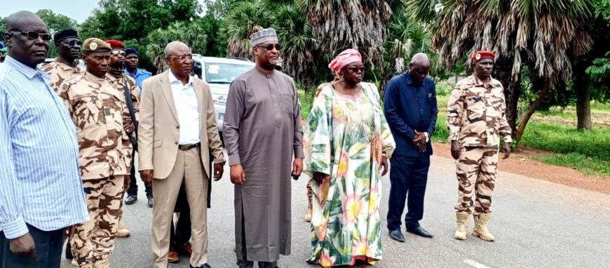 Tchad : visite de travail du ministre de la Communication à Kélo