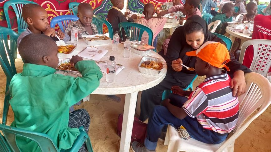 Tchad : "Lumière des Enfants" honore la journée mondiale de l'aide humanitaire avec des actions de solidarité