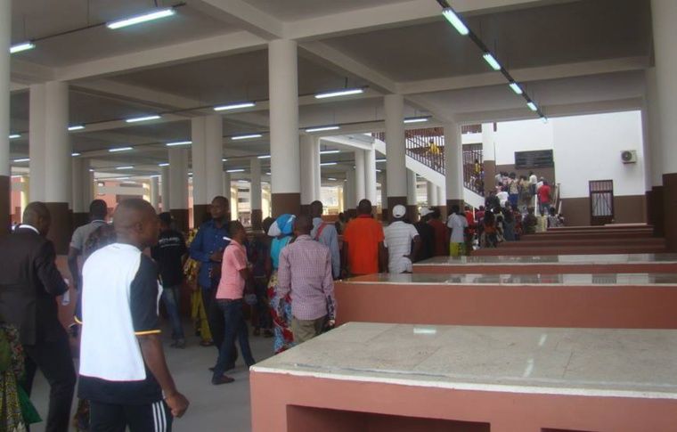 Brazzaville : Liesse populaire à Bacongo, après la mise en service du 1er module du marché total