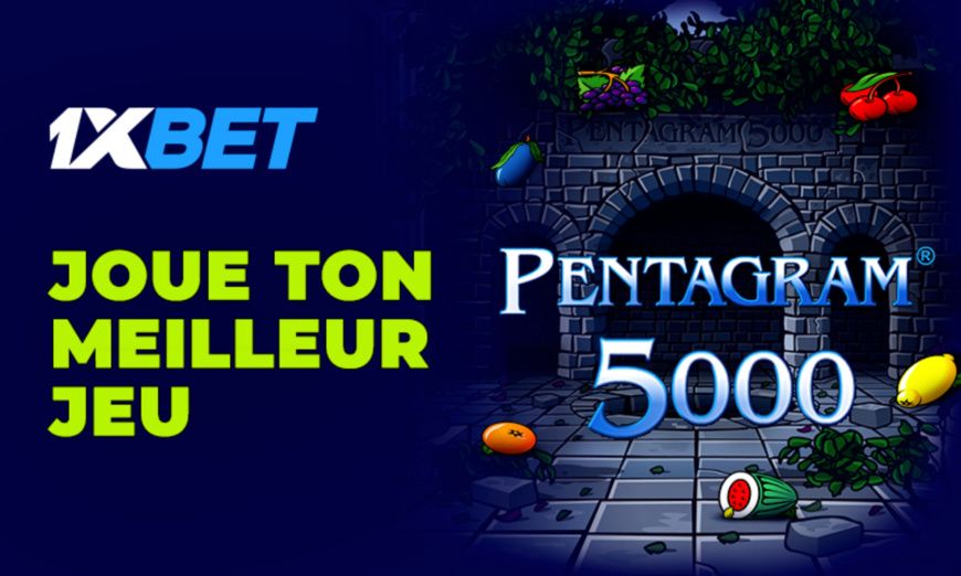 Pentagram 5000 : le succès d’1xBet avec la possibilité d'un super-gain