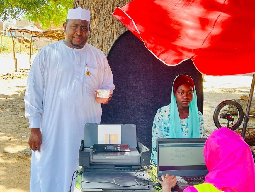 Tchad : Un conseiller national du Ouaddaï accomplit son devoir civique