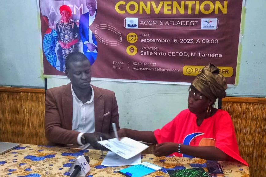 Enjeux sociaux : L'ACCM s'allie à l'AFLADEFT pour un Tchad équitable