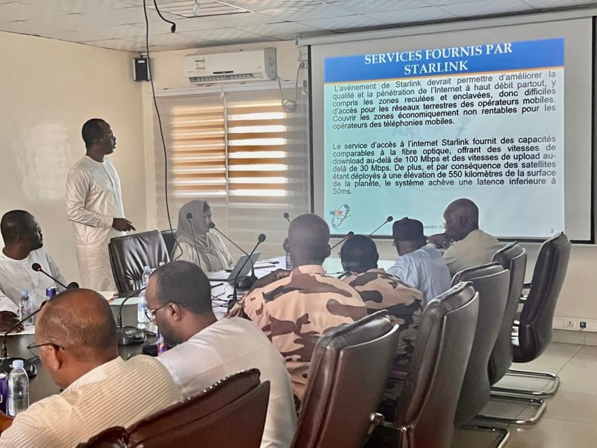 Tchad : l’ARCEP examine la demande de licence d'opérateur satellitaire STARLINK