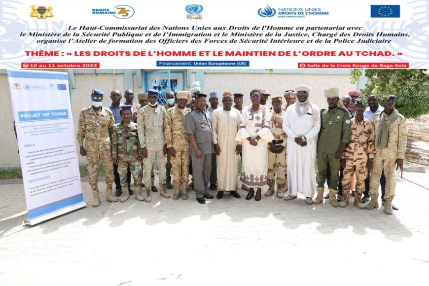 Tchad : les FDS du Lac formées en matière de surveillance de la situation des droits de l'Homme