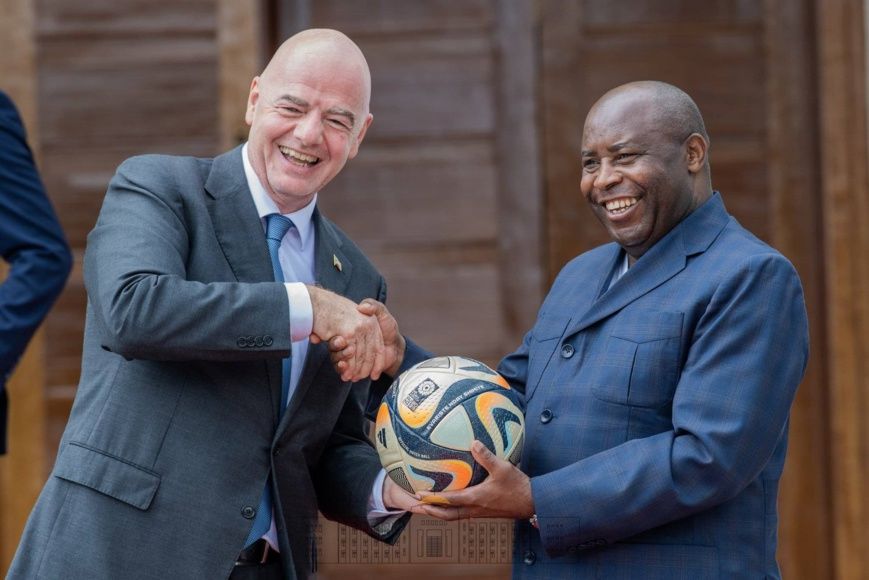 Burundi : Le Président de la FIFA à Bujumbura pour promouvoir le football