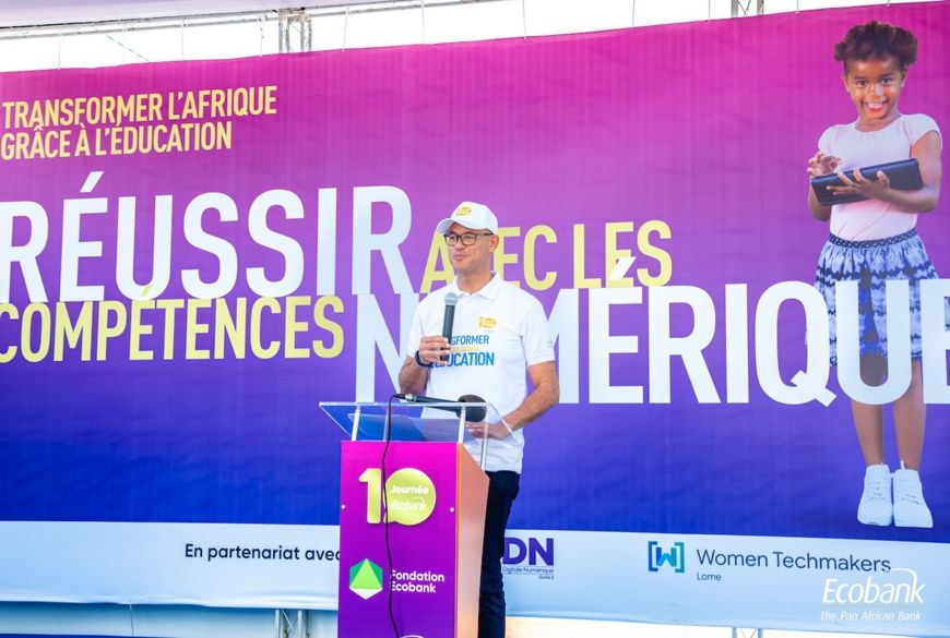 Afrique : La Journée Ecobank 2023 a mis l’accent sur l’acquisition de compétences numériques pour les enfants et les jeunes