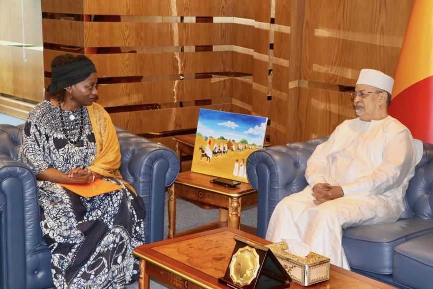Le Docteur Nathalie Kanem, Directrice Exécutive du Fonds des Nations Unies pour la Population (UNFPA), en visite de travail a