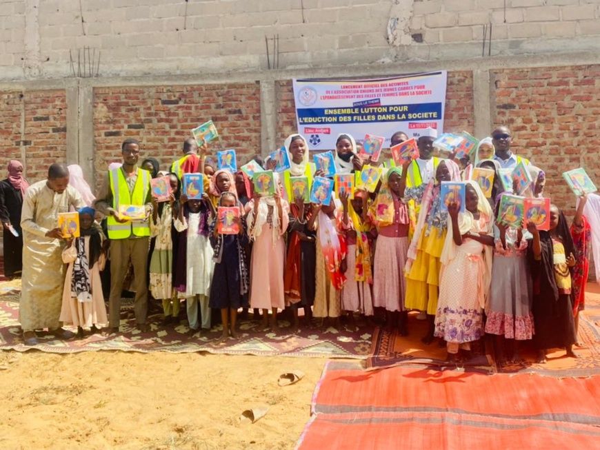 Tchad : l’UJCEFFS débute sa campagne de soutien scolaire pour les filles orphelines et vulnérables