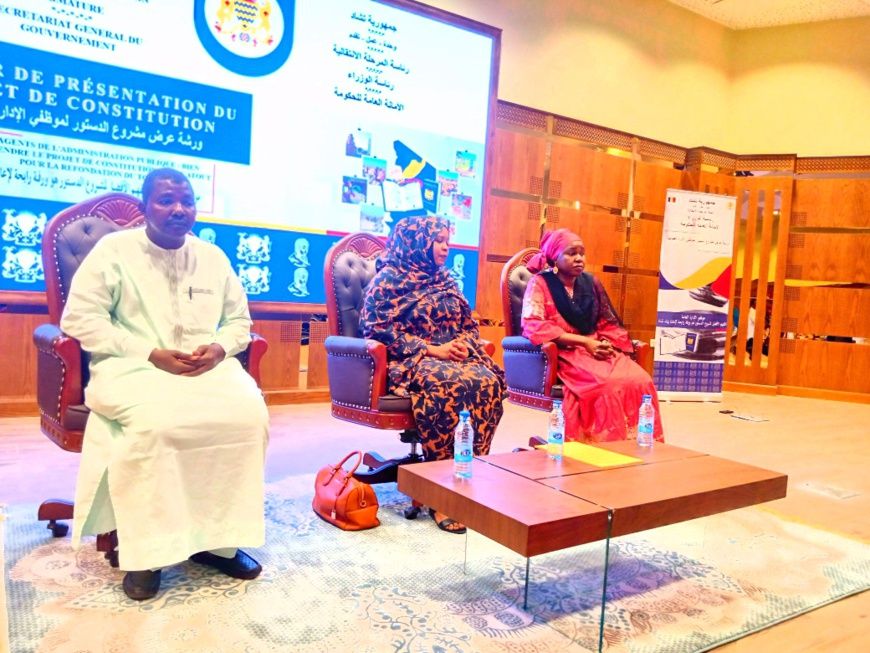Tchad : les agents de l'administration publique outillés sur le projet de Constitution