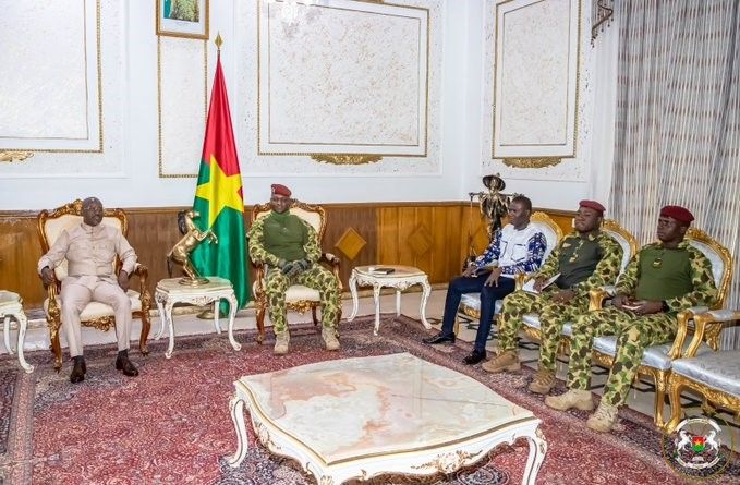 Côte d’Ivoire : Guillaume Soro reçu en audience par le Président de la transition du Burkina Faso