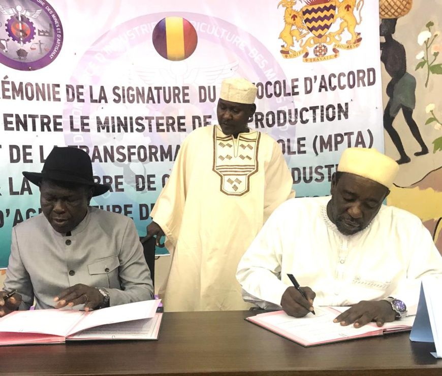 Tchad : accord-cadre entre le ministère de l’Agriculture et la Chambre de commerce