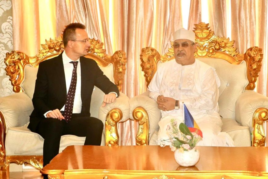 Tchad : le chef de la diplomatie de la Hongrie à N’Djamena