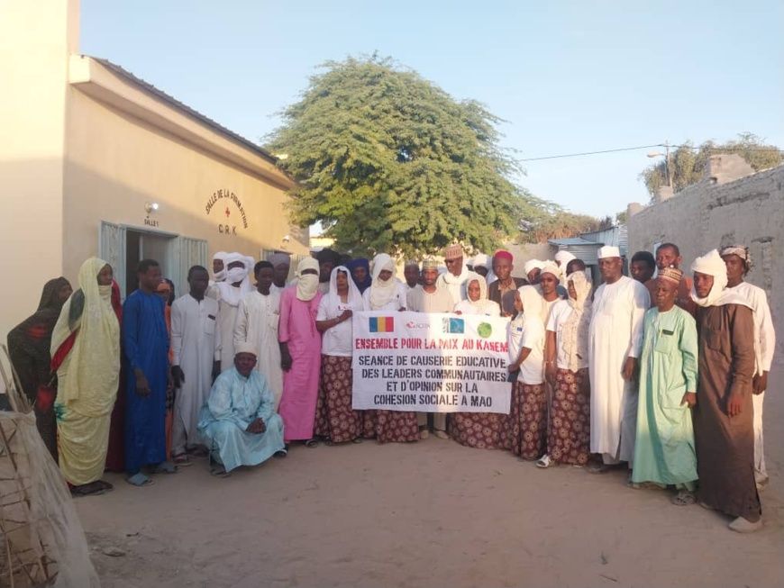 Tchad : les leaders communautaires de Mao sensibilisés sur la cohésion sociale