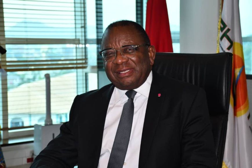 Luc Magloire Mbarga Atangana, ministre du Commerce du Cameroun.