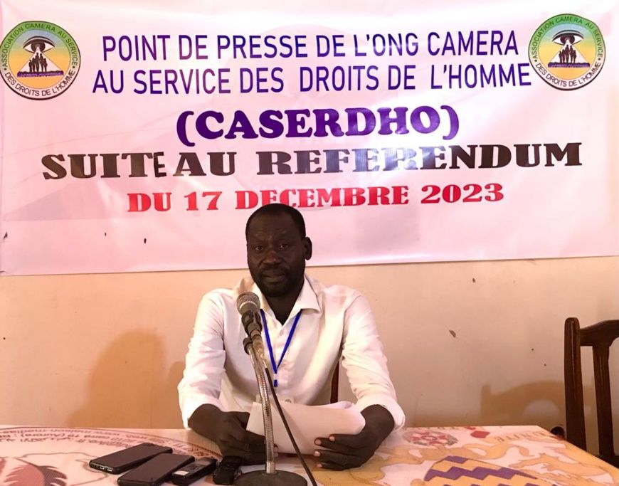 Tchad : la CASERDHO évalue le déroulement pacifique du référendum