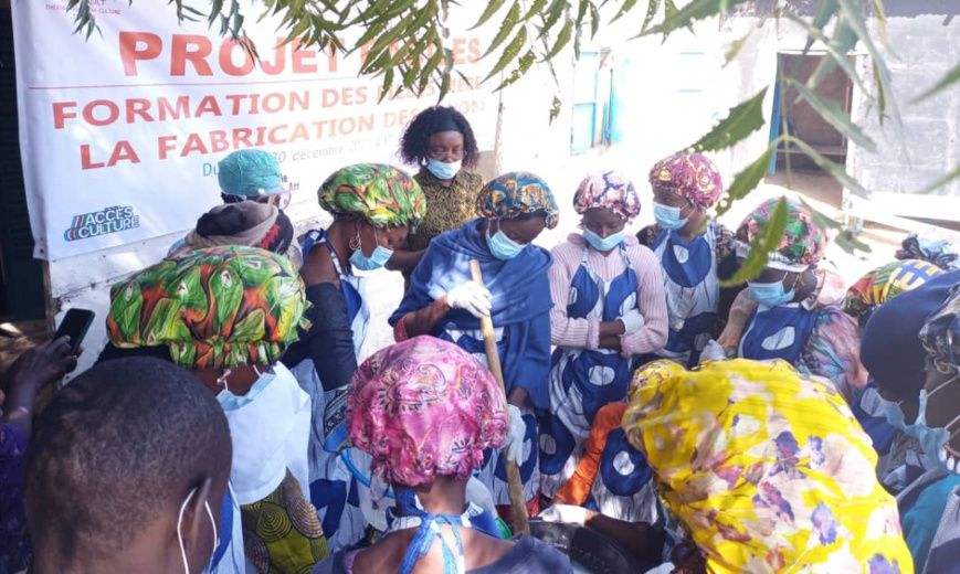 Tchad : le THEMACULT forme les jeunes mères à la fabrication de savons