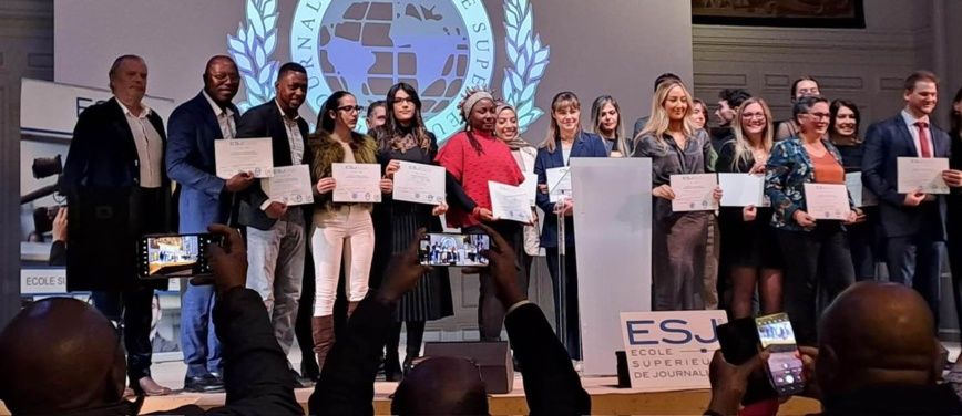 ESJ de Paris : le célèbre réalisateur Hilaire Sopie lauréat de la 124ème promotion