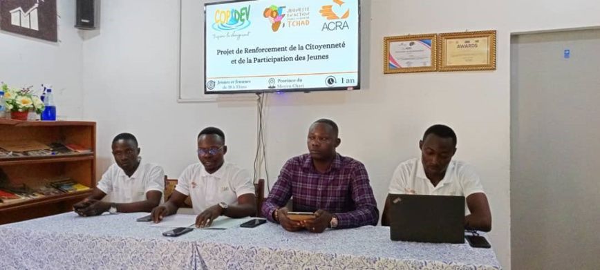 Tchad : Le COPIDEV lance son projet Renforcement de la Citoyenneté et de la participation des jeunes au profit des jeunes et des femmes