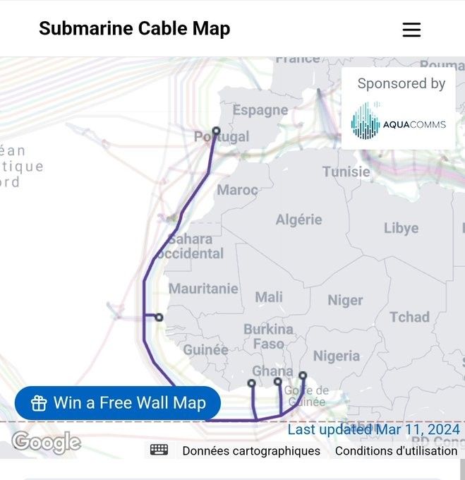 L’Internet africain grandement paralysé depuis le 14 mars