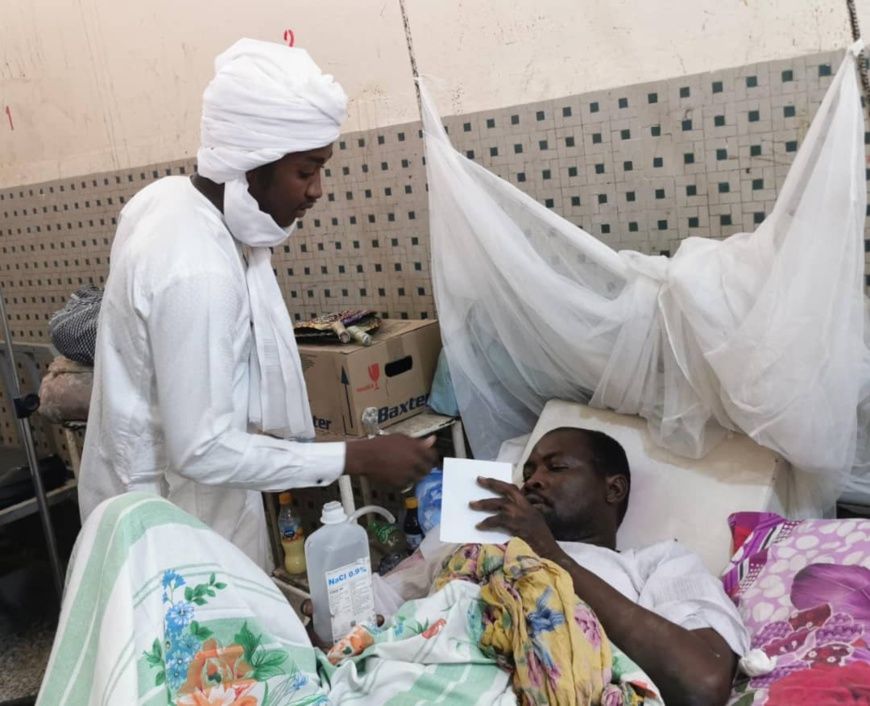 Tchad : des jeunes apportent leur soutien aux blessés des violences de Tileguey