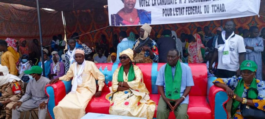 Tchad : la leader du PDI, Beassemda Lydie, en campagne électorale au Guéra