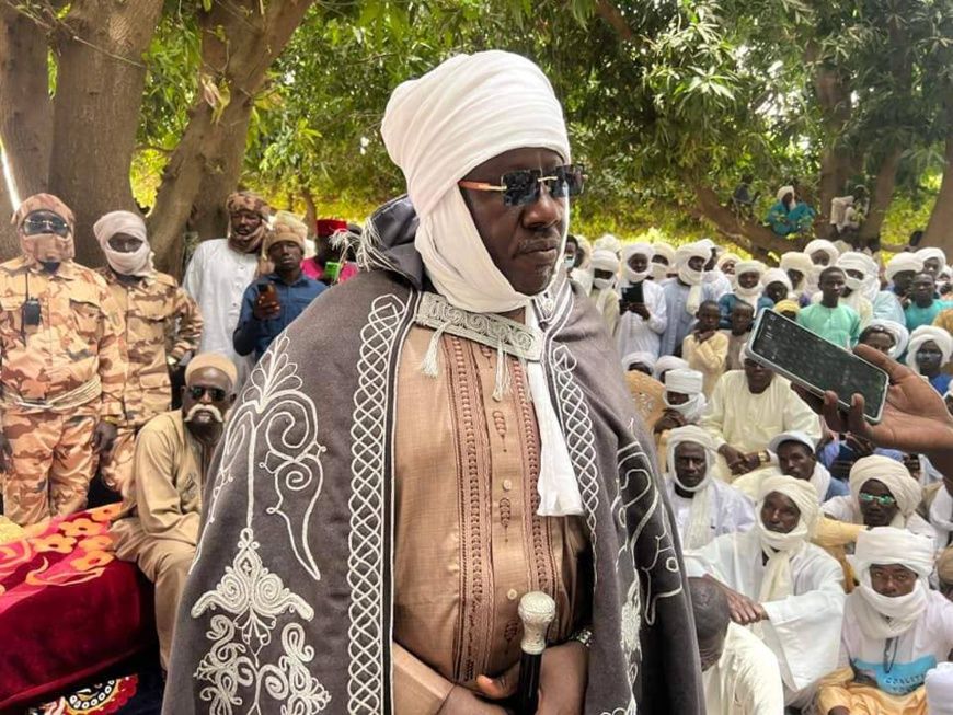 Tchad : le sultan du Ouaddaï en campagne pour la paix et le vivre ensemble à Agourbo