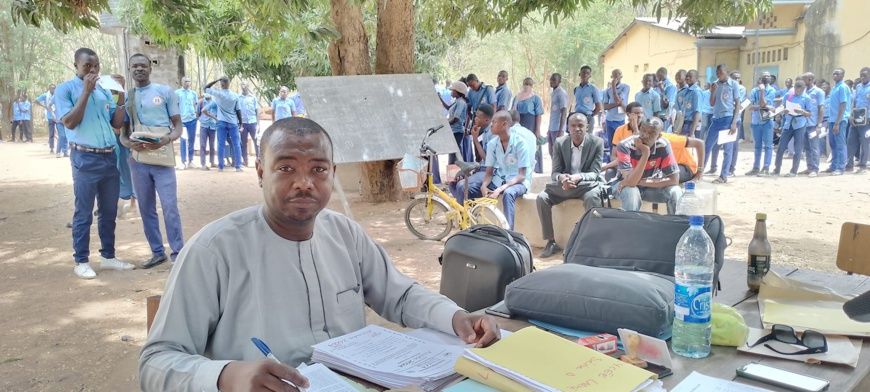 Tchad – Baccalauréat 2024 : La mission de la biométrie était dans la Province du Moyen Chari ce 25 avril