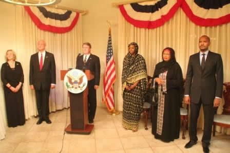 L’Ambassade des Etats-Unis d’Amérique au Tchad a offert le 03 juillet 2015, une réception à la veille de la fête du 239èmes a