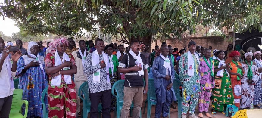 Présidentielle au Tchad: La candidate Lydie Beassemda s'engage avec des associations et des groupes à Koumra