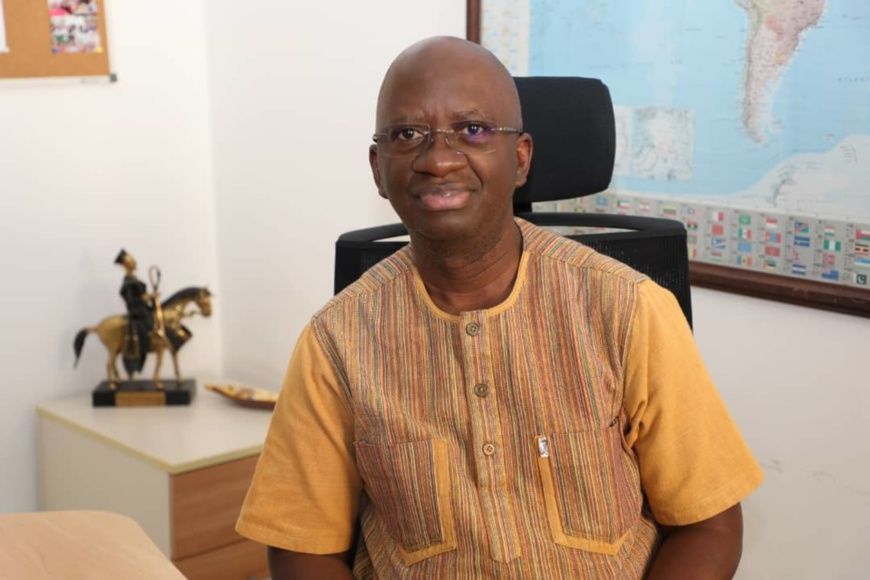 Le Dr Chilanga Asmani, l'un des pannelistes