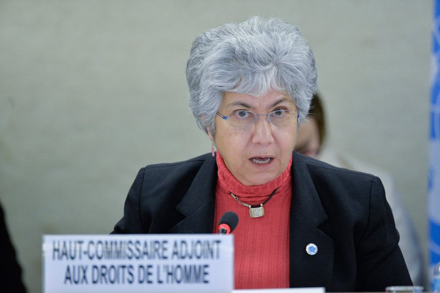 Deputy High Commissioner for Human Rights Flavia Pansieri. UN Photo/Jean-Marc Ferré