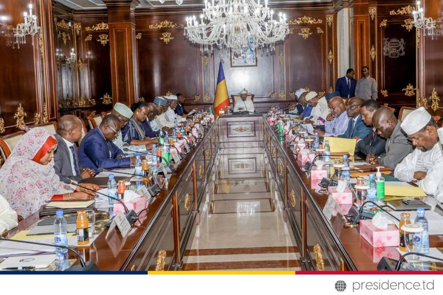 Tchad : le chef de l'État a tenu un conseil des ministres