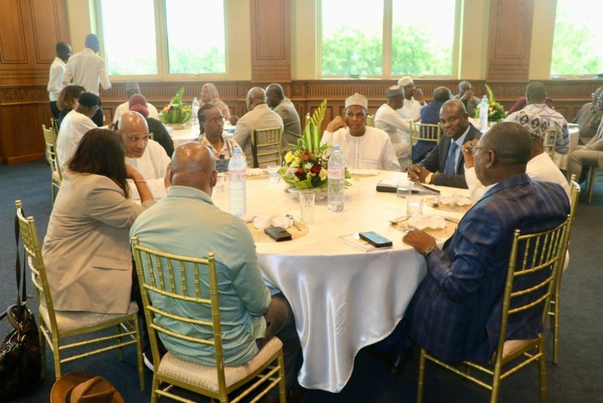 N'Djamena : déjeuner de travail entre les chefs de diplomatie du Tchad et de la RDC