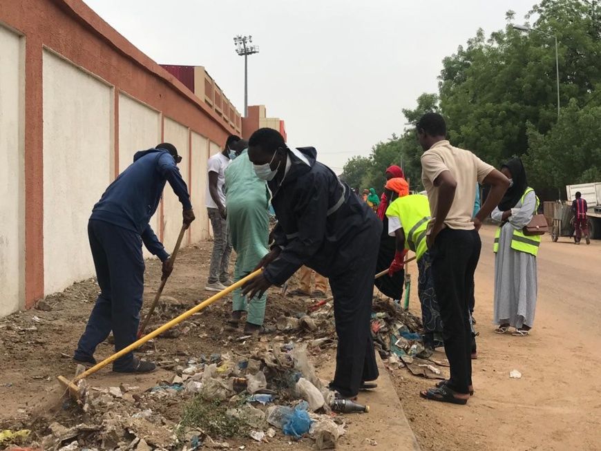 Tchad : L'Union des OSC de N'Djamena prend l'initiative pour une ville propre : Une action citoyenne exemplaire