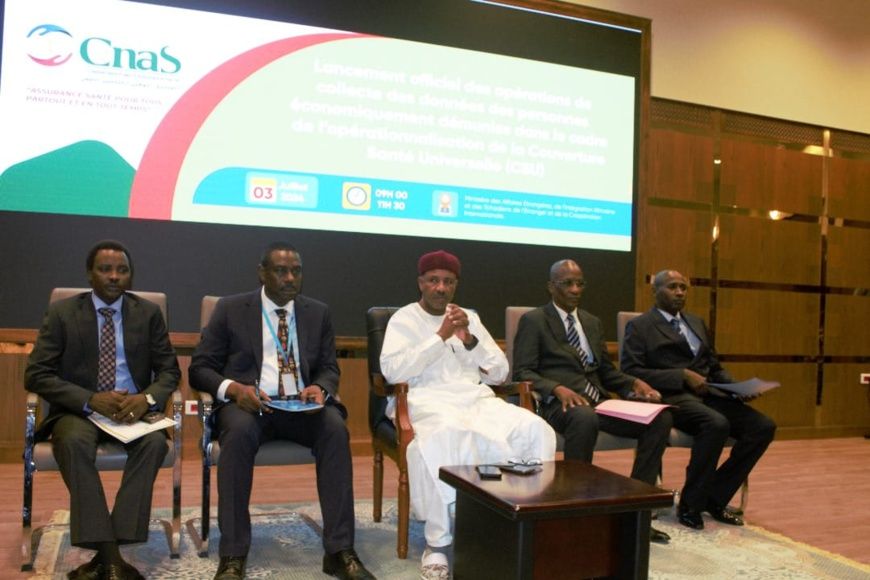 Tchad : Lancement officiel de la collecte de données pour la Couverture Santé Universelle (CSU)