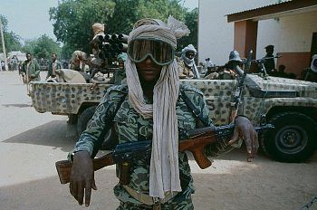 Un soldat tchadien, photo non datée. Crédits: Sources