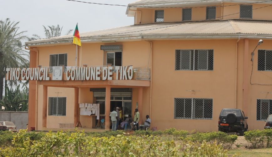 La mairie de Tiko dans le région du Sud-Ouest.