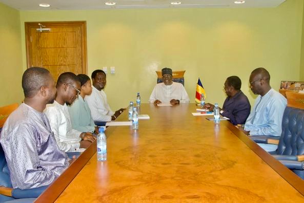 Tchad : Le Ministre Koulamallah rencontre les représentants du Réseau des Avocats d'Afrique centrale pour discuter des Universités d'été du Jeune Avocat