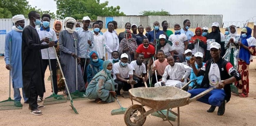 Tchad - Abéché : Le CNJT du Ouaddaï mène une action citoyenne exemplaire à la délégation sanitaire provinciale
