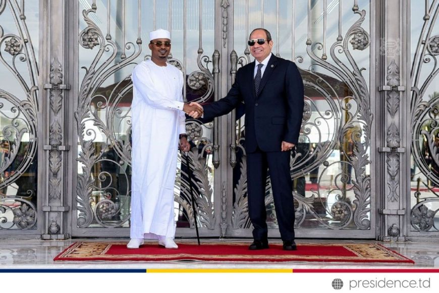 Tchad-Egypte : tête-à-tête entre le président Mahamat Idriss Deby et son homologue Abdelfattah Al-Sissi