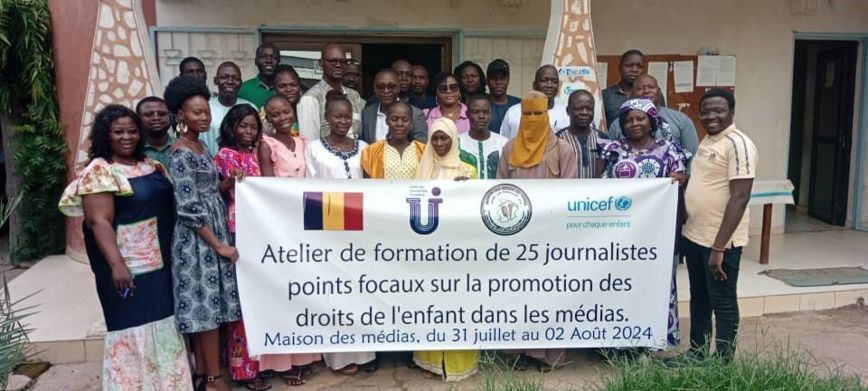 Tchad : L'UNICEF forme 25 journalistes pour une meilleure promotion des droits de l'enfant