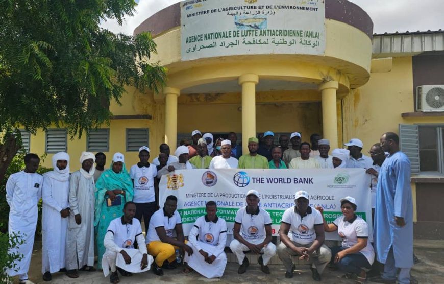 Tchad : à Abéché, l'ANALA lance sa campagne antiacridienne 2024 dans le Ouaddaï
